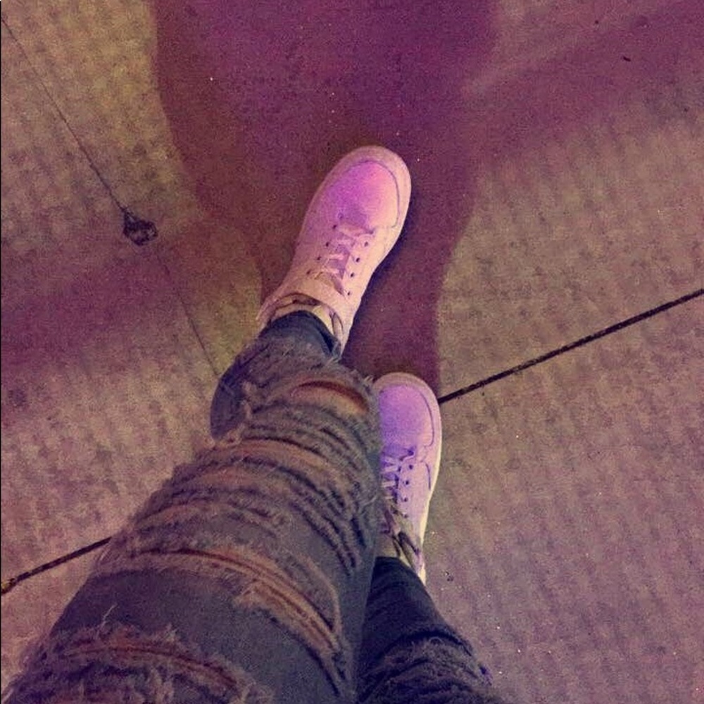 White shoes